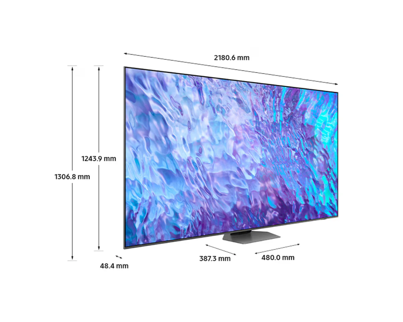 Samsung QLED 4K HDR Smart TV Q80C - Image 2